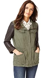 Indigo Collection Pure Cotton Multiple Pockets Jacket