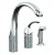 KOHLER K-10430-CP Forte Single Control Remote Valve Kitchen Sink Faucet with Sidespray and Lever Handle, Polished Chrome