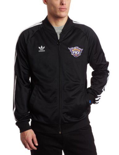 NBA Men's Phoenix Suns Originals Court Series Legacy Track Jacket (Black, Medium)
