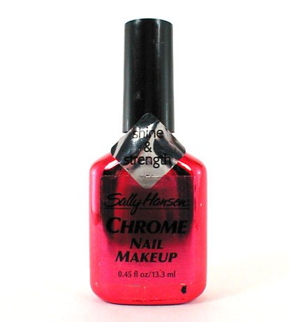 Sally Hansen Chrome Nail Makeup Polish #71 Royal Ruby