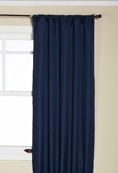 Eclipse Kids Kendall Blackout Window Panel 42-Inch By 63-Inch Denim