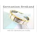 Germanium Armband - mit 80 Germanium Inlets - Germaniumstein Ge32 - bicolor: Silber und Gold - 24kt teil/hartvergoldet - Minus-Ionen Armband aus TITAN mit vielen Germanium Einlagen - matt und gl�nzend poliert - 100% nickelallergenfrei - Power und Balance Ionen Armband - Millionen von Menschen sind von dem wohltuenden Tragekomfort des Germanium Armbandes �berzeugt. - Germanium ist ein noch wenig bekanntes chemisches Element. Es ist ein halbmetallisches Spurenelement, das vom deutschen Wissenschafter Clemens Winkler im Jahr 1886 entdeckt wurde. Germanium wird eine anregende Wirkung zugeschrieben, es ist in vielen Heilpflanzen zu finden, z.B. in Ginseng und Knoblauch. - Jedes Armband wird in einer attraktiven Geschenkverpackung geliefert! - Germanium: beschleunigen Sie Blutzirkulation, verringern Sie Erm�dung! - Negatives Ion: regen Sie Nervensystem an, verbessern Sie myokardiale Funktion - Tolle Geschenkidee!!!