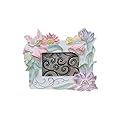 Flower Garden Photo Frame Designs Linear Classic Gift Format Frames Resin Vintage Picture Frame Art Work and Crafts Antique Look for Home Decor Couples 1 pieces