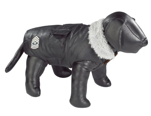 Nobby 68653 Hundemantel "ROCKY" 40 cm, schwarz
