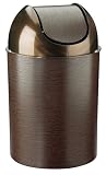 Kitchen & Housewares : Umbra Mezzo Waste Can, Espresso