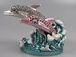 Crystal Jeweled Trinket Box - Dolphins J517