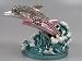 Crystal Jeweled Trinket Box - Dolphins J517