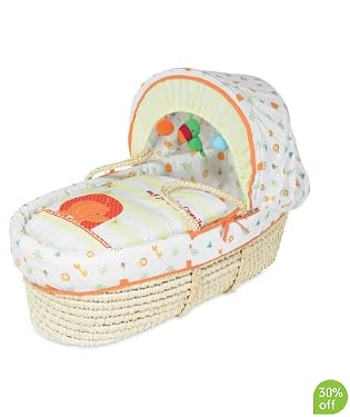 Mothercare My Jungle Family Moses Basket