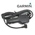 Garmin Original Replacement 12V Cigarette Lighter Vehicle Power Cable Adapter Cord (010-10723-14) for Garmin Nuvi 1100 1200 1250 1260 1300 1350 1370 1390 1450 1490 2200 2250 2300 200 205 250 255 260 265 270 275 285 295 GPS Navigator * Car Charger is compatible w/all W WT T LT LM LMT Models*