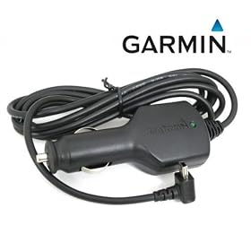 Garmin Original Replacement 12V Cigarette Lighter Vehicle Power Cable Adapter Cord (010-10723-14) for Garmin Nuvi 1100 1200 1250 1260 1300 1350 1370 1390 1450 1490 2200 2250 2300 200 205 250 255 260 265 270 275 285 295 GPS Navigator * Car Charger is compatible w/all W WT T LT LM LMT Models*