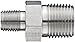 Parker Stainless Steel 316 Pipe Fitting, Hex Nipple, 3/8