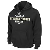 NHL Men's Pittsburgh Penguins Property Of Long Sleeve Hooded Fleece Pullover (Black, Large)