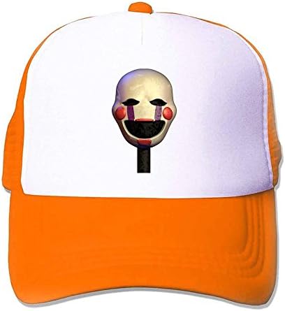 OugtherH Five Nights At Freddy's Marionette Printing Cap Unisex Adult Baseball Mesh Hat