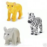 Review Fisher Price  / Dora the Explorer - Go Diego Go - Safari Figures
