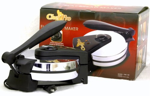 Click here for Chef Pro 8 Inch Tortilla Maker/Flat Bread Maker prices