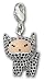 Swarovski Black Cat Charm