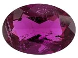 MIN .60CT 7X5MM OVAL RUBELLITE TOURMALINE