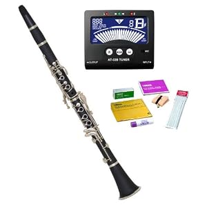 Selmer Prelude CL711 Bb Clarinet w/ Bonus Instrument Store Starter Kit with Tuner