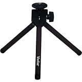 Vivitar VT-9-BLK 9 Inch Table Pod Mini Tripod Black For Sony Cybershot, Nikon Coolpix, Canon Powershot, Fuji Finepix, Kodak Easyshare and Other Compact Cameras.