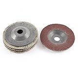 uxcell　フラップホイールディスク 　サンディングディスク　砥石　研磨　樹脂布　研磨剤　189g