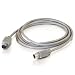 Cables To Go 09569 8-pin Mini-Din Male/Female Serial Extension Cable, Beige (10 Feet / 3.04 Meters)