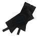 Kerbl 327216 Minichaps, Leder, schwarz Gr. S