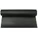 Black Exercise Equipment Floor Mat 3' x 6.5' x 7 mm thick