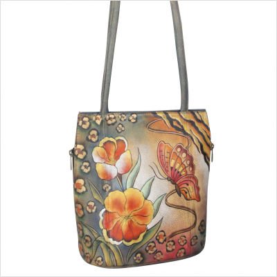 Expandable Tote Bag in Premium Floral Safari
