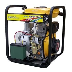 2 Diesel Water Pump w  Electric Start by Amico Power