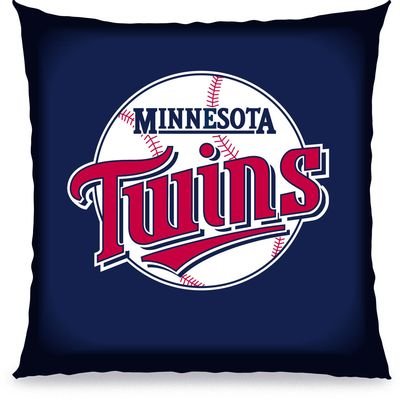 Buy MLB Baseball 18 Toss Pillow Minnesota Twins - Team Sports Fan Shop Merchandise by Biederlack