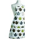 Vinyl Basic Style Apron - Teatime