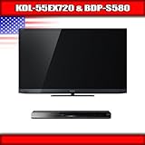 Sony KDL-55EX720 - 55" BRAVIA 3D LED-backlit LCD TV + Sony BDP-S580 - 3D Bl ....