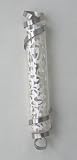 ANTIQUE WHITE PAPER CUT MEZUZAH CASE