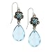  : SPRING BLOOM DROPS LIGHT SAPPHIRE HUE EARRINGS