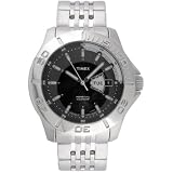 Timex Mens Premium Collection Silver-Tone Perpetual Calendar Watch #T2J881 by Timex