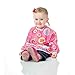Bumkins Waterproof Sleeved Bib, Pink Fizz