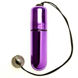 5 Speed Wireless Waterproof Purple Metallic Bullet Vibrator