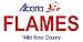 LP-2065 Alberta Canada Province Background License Plates- Flames