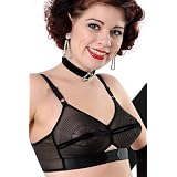 What Katie Did Cabaret Sheer Black Bullet Bra