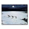 Crossing by Night - Box Set of 12 Greeting Cards and Patterned Envelopes