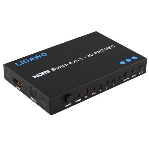 Ligawo ® HDMI Switch 4x1 1.4a