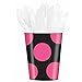 Another Year of Fabulous Adult Birthday Party Paper Cups , Pack of 8, Pink/Black , 9 Ounces,