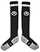 Kunto Fitness Graduated Compression Socks for Men and Women (Extra Large, Black)
