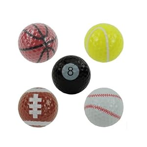 Generic Sports Golf Alls Double Ball for Golf Best Gift Pack of 1Color Random