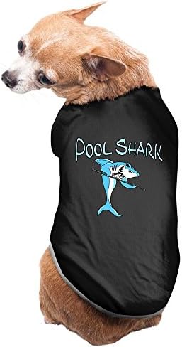 Shark Pool Pug Tshirt S Black