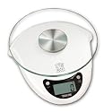 Taylor Biggest Loser 6-1/2 Pound Kitchen  Scale with Glass Platform