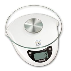 Taylor Biggest Loser 6.6 Pounds Kitchen Scale with Glass Platform