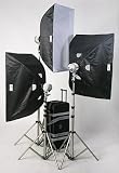 JTL Tungsten Superlight 3-Light Softbox Set - Total of 3000w!!