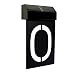 Matterinc Solar LED Number 0 - Black