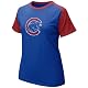Distinguished Nike Chicago Cubs Ladies Royal Blue-Red Team Logo Raglan T-shirt Right Now Distinguished Nike Chicago Cubs Ladies Royal Blue-Red Team Logo Raglan T-shirt Right Now